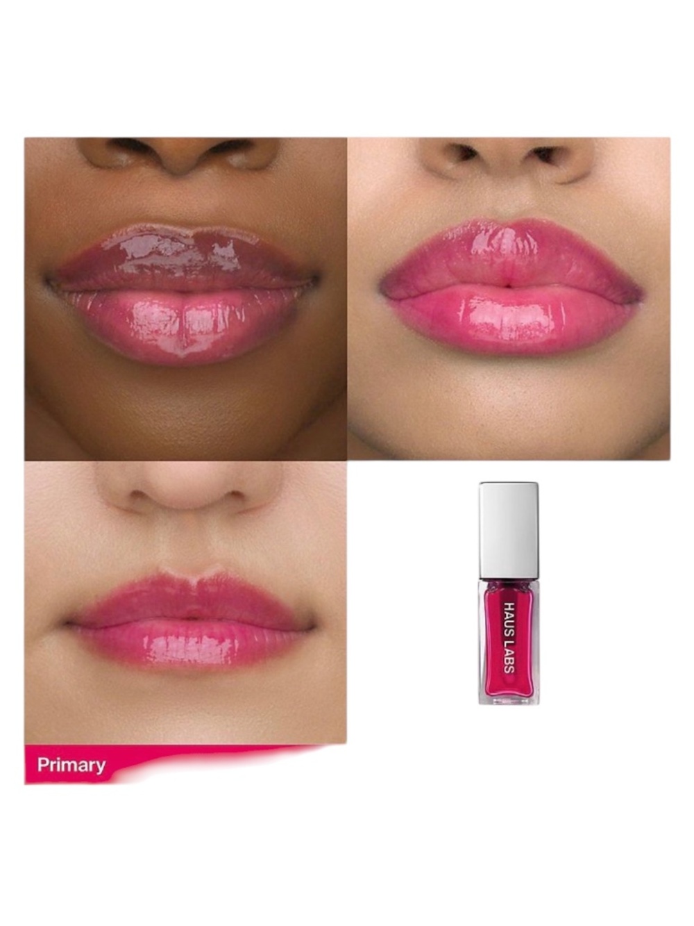 NWT/ NIB SOLD OUT HAUS LABS PhD Hybrid Hydrating Tinted Lip Oil Primary 0.09 oz - Picture 2 of 7